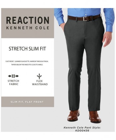 Men's Slim-Fit Stretch Dress Pants Oatmeal $25.43 Pants