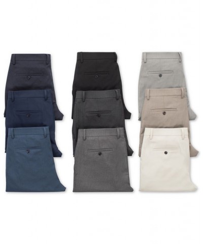 Men's Slim-Fit Stretch Dress Pants Oatmeal $25.43 Pants