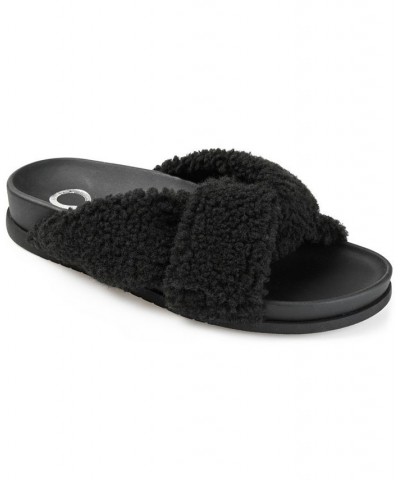 Women's Dalynnda Slippers Black $31.50 Shoes