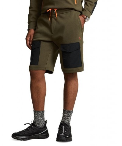 Men's 9-Inch Water-Repellent Cargo Shorts Green $56.24 Shorts