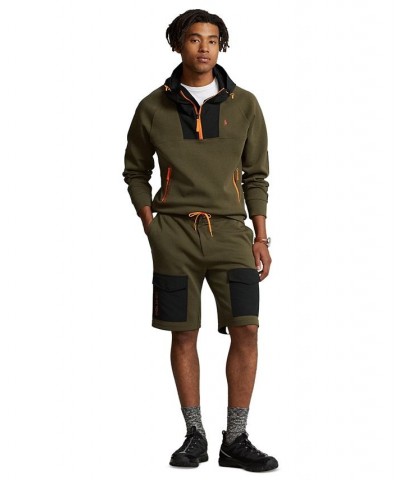 Men's 9-Inch Water-Repellent Cargo Shorts Green $56.24 Shorts