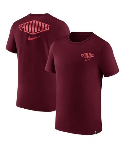 Men's Burgundy Liverpool Team Voice T-shirt $18.40 T-Shirts