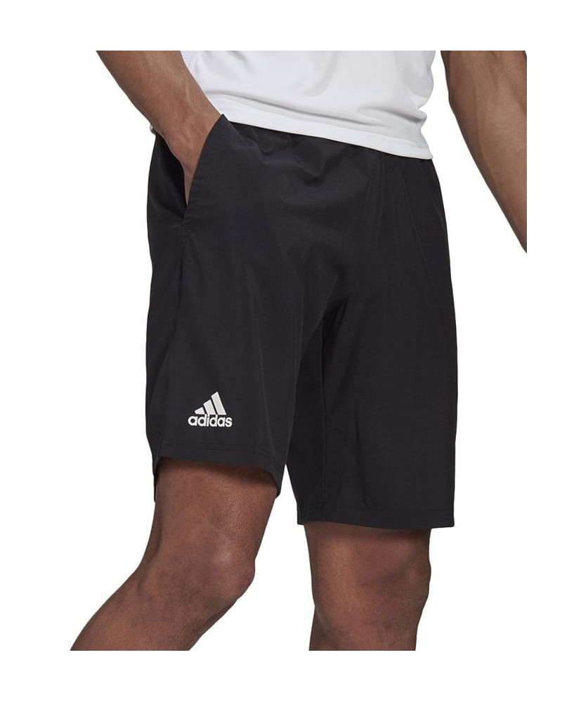 Men's Club Stretch-Woven Tennis Shorts Black $22.55 Shorts