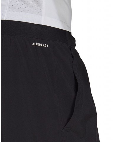 Men's Club Stretch-Woven Tennis Shorts Black $22.55 Shorts