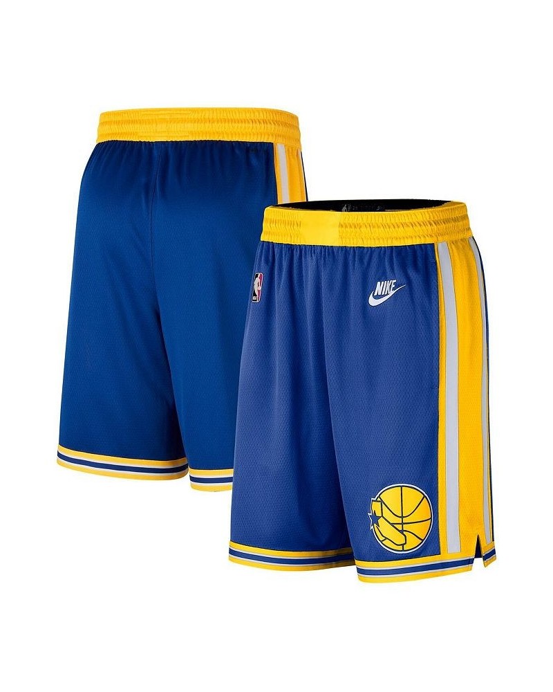 Men's Blue Golden State Warriors 2022/23 Classic Edition Swingman Performance Shorts $37.73 Shorts