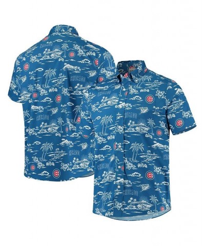 Men's Royal Chicago Cubs Kekai Button-Down Shirt $39.60 Shirts