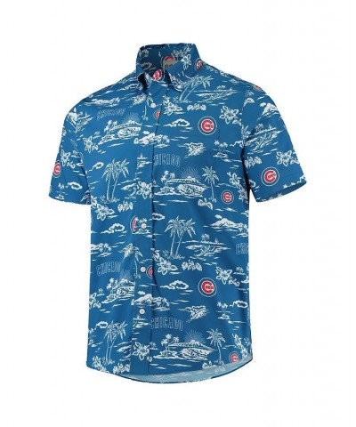 Men's Royal Chicago Cubs Kekai Button-Down Shirt $39.60 Shirts