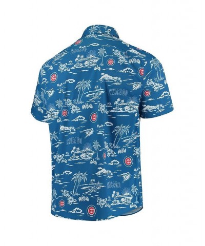 Men's Royal Chicago Cubs Kekai Button-Down Shirt $39.60 Shirts