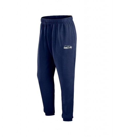 Men's Branded College Navy Seattle Seahawks From Tracking Sweatpants $24.95 Pants