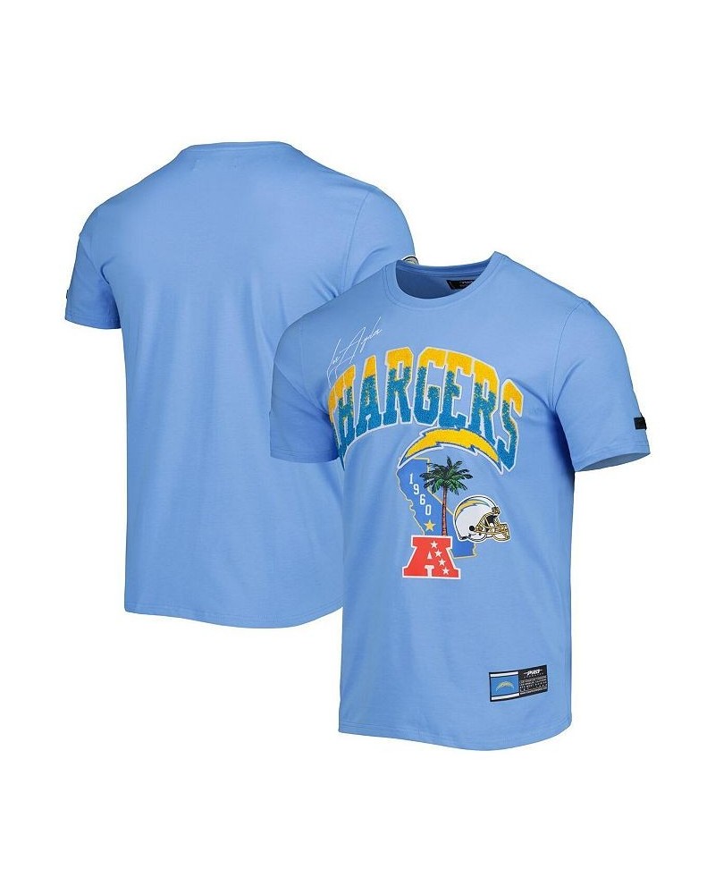 Men's Powder Blue Los Angeles Chargers Hometown Collection T-shirt $28.00 T-Shirts