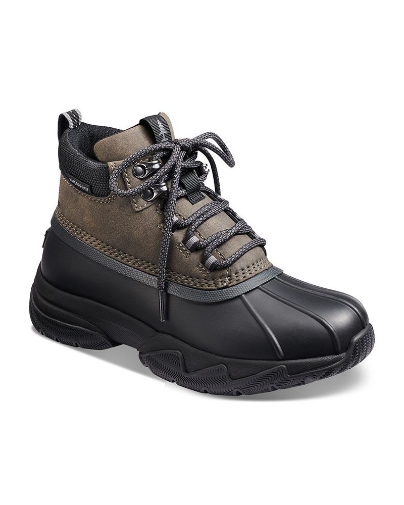 Women's Field Lace-Up Duck Boot Gray $28.77 Shoes