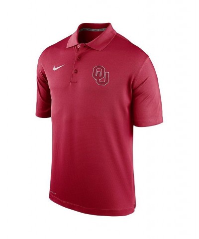 Men's Crimson Oklahoma Sooners Big and Tall Primary Logo Varsity Performance Polo Shirt $34.40 Polo Shirts