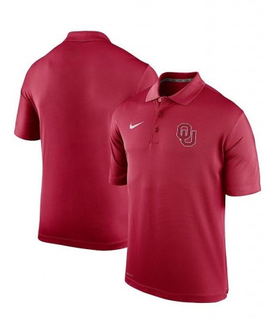 Men's Crimson Oklahoma Sooners Big and Tall Primary Logo Varsity Performance Polo Shirt $34.40 Polo Shirts