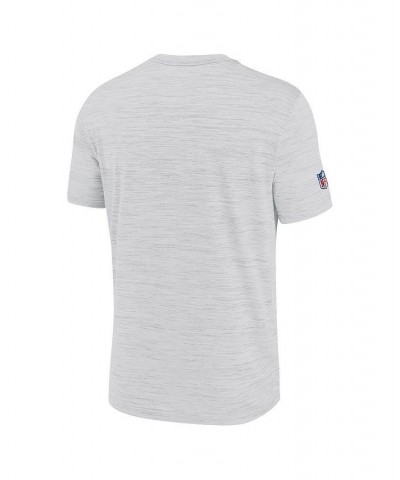 Men's White New England Patriots Velocity Athletic Stack Performance T-shirt $28.99 T-Shirts