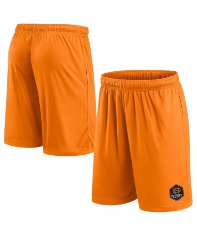 Men's Branded Orange Houston Dynamo FC Primary Team Logo Shorts $25.19 Shorts