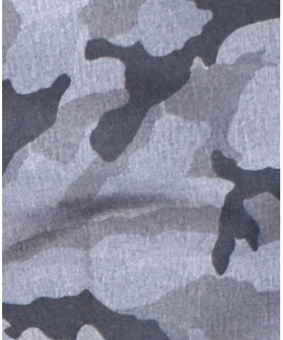 Men's Camo Print Gurkha Flat Front Shorts Gray $33.75 Shorts