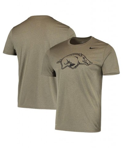 Men's Olive Arkansas Razorbacks Tonal Logo Legend Performance T-shirt $29.49 T-Shirts