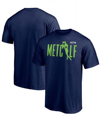 Men's College Navy Seattle Seahawks Checkdown Player Graphic Name Number T-shirt $14.28 T-Shirts