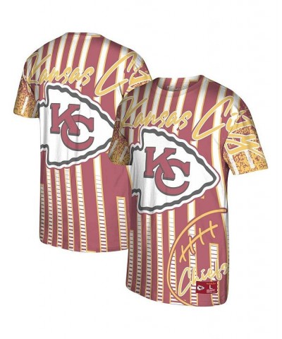 Men's Red Kansas City Chiefs Jumbotron T-shirt $27.95 T-Shirts