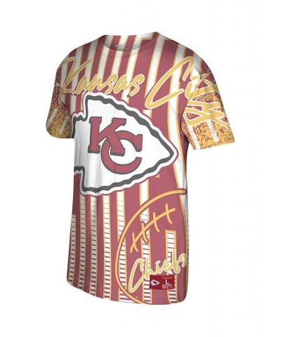 Men's Red Kansas City Chiefs Jumbotron T-shirt $27.95 T-Shirts