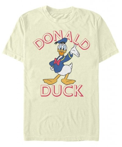 Men's Duck Hello Short Sleeve T-Shirt Tan/Beige $15.40 T-Shirts