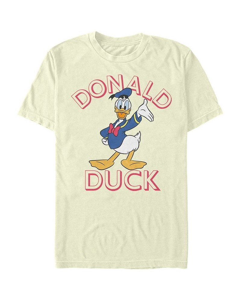 Men's Duck Hello Short Sleeve T-Shirt Tan/Beige $15.40 T-Shirts