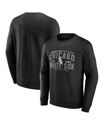 Men's Branded Heathered Black Chicago White Sox Classic Move Pullover Sweatshirt $37.79 Sweatshirt