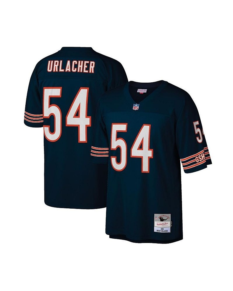 Men's Brian Urlacher Navy Chicago Bears Retired Player Legacy Replica Jersey $85.00 Jersey