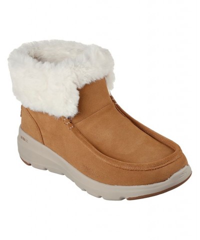 Women's On the Go Glacial Ultra - Moccasin Toe Winter Boots Brown $19.80 Shoes