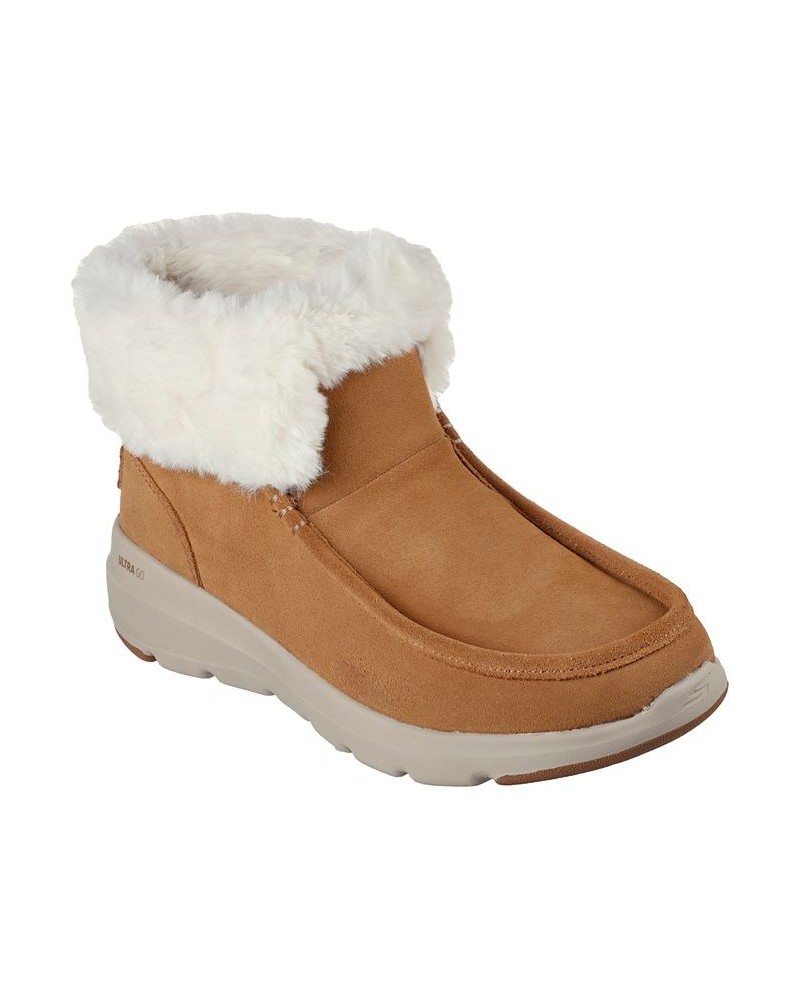 Women's On the Go Glacial Ultra - Moccasin Toe Winter Boots Brown $19.80 Shoes