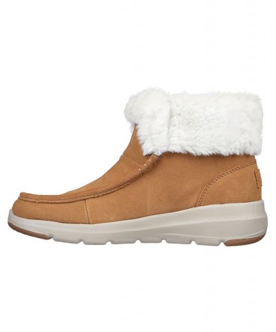 Women's On the Go Glacial Ultra - Moccasin Toe Winter Boots Brown $19.80 Shoes