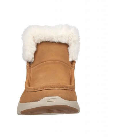 Women's On the Go Glacial Ultra - Moccasin Toe Winter Boots Brown $19.80 Shoes