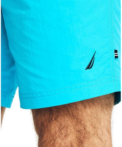 Men's Quick-Dry Colorblocked 8" Swim Trunks Green $20.82 Swimsuits