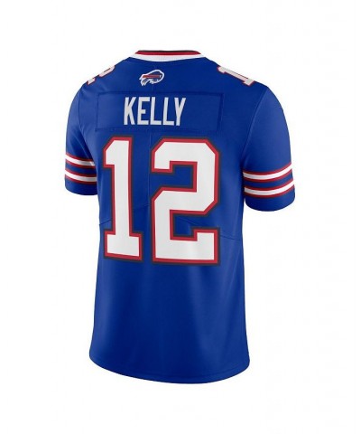 Men's Jim Kelly Royal Buffalo Bills '90s Throwback Retired Player Limited Jersey $74.80 Jersey