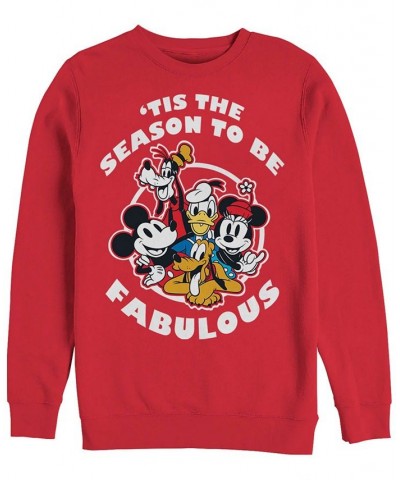 Men's Fabulous Holiday Long Sleeve T-Shirt Red $30.77 T-Shirts