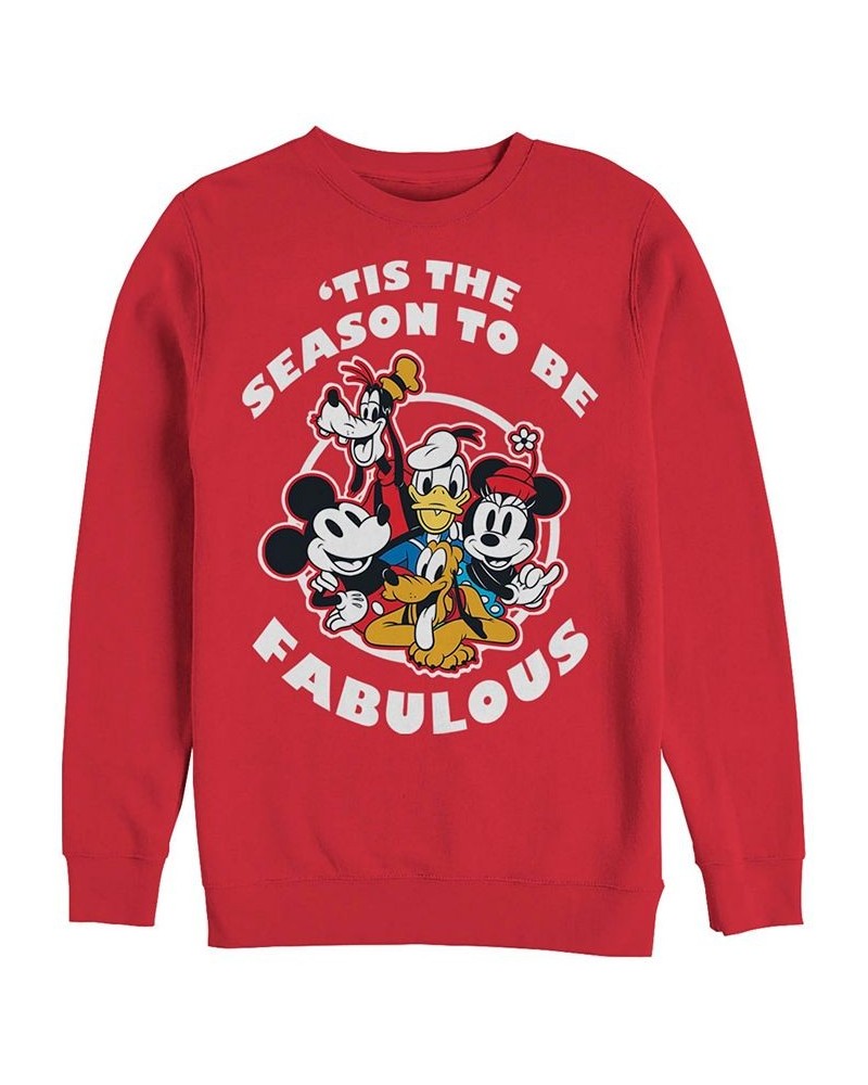 Men's Fabulous Holiday Long Sleeve T-Shirt Red $30.77 T-Shirts