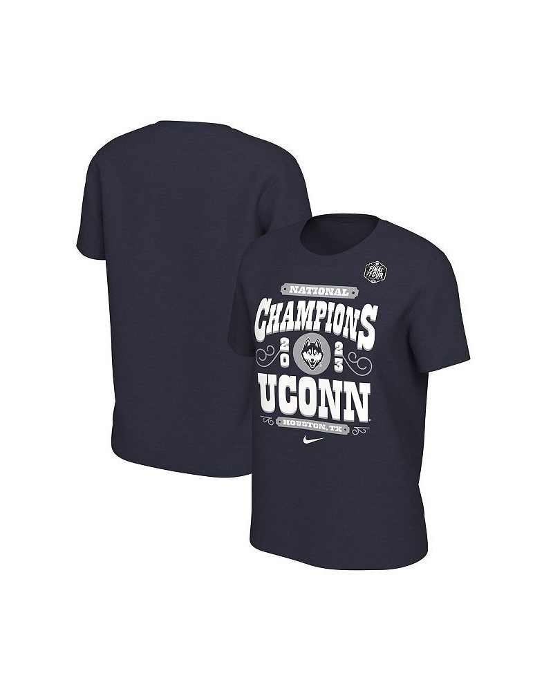 Women's Navy UConn Huskies 2023 NCAA Men's Basketball National Champions Celebration T-shirt $16.00 Tops