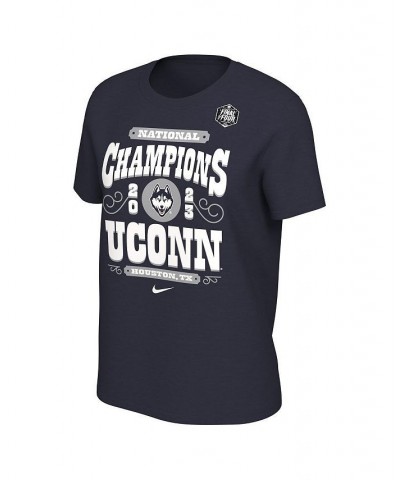 Women's Navy UConn Huskies 2023 NCAA Men's Basketball National Champions Celebration T-shirt $16.00 Tops