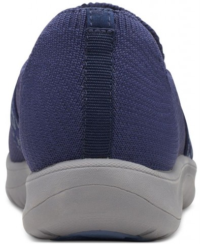 Women's Adella Stride Cloudsteppers Slip-On Sneakers Blue $47.00 Shoes