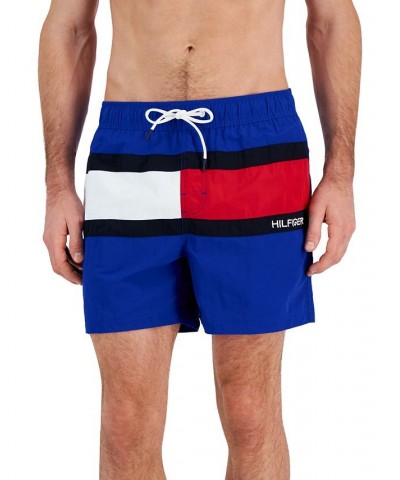 Men's Tommy Flag 7" Swim Trunks PD01 $17.34 Swimsuits