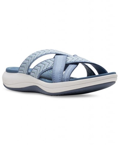 Women's Cloudsteppers™ Mira Grove Slip-On Sandals Blue $45.05 Shoes