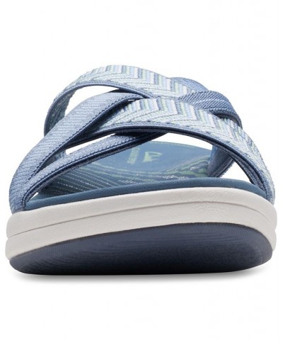 Women's Cloudsteppers™ Mira Grove Slip-On Sandals Blue $45.05 Shoes