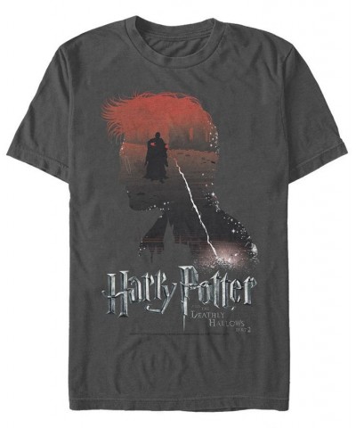 Men's The Boy Who Lived Short Sleeve Crew T-shirt Gray $14.35 T-Shirts