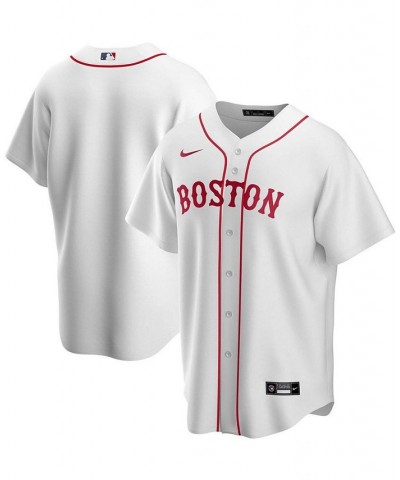 Men's White Boston Red Sox Alternate Replica Team Jersey $57.50 Jersey