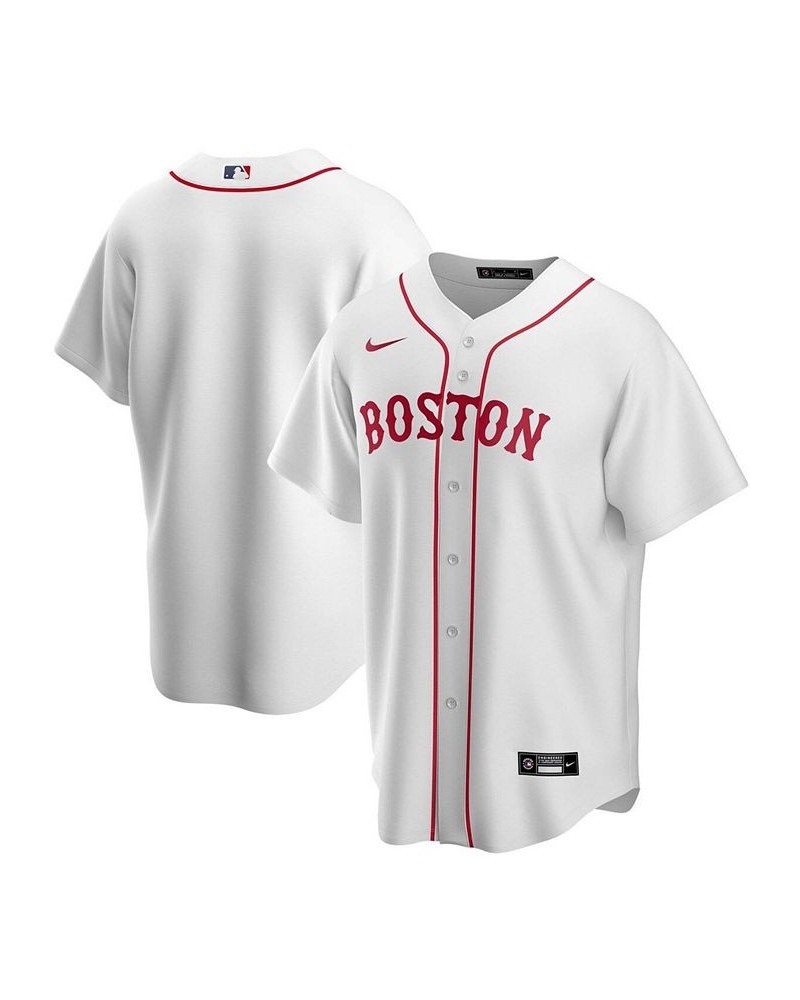 Men's White Boston Red Sox Alternate Replica Team Jersey $57.50 Jersey