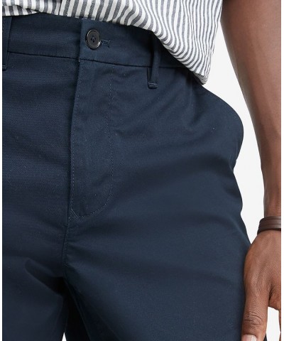 Men's Global Stripe Casual Chino Pants Blue $35.77 Pants