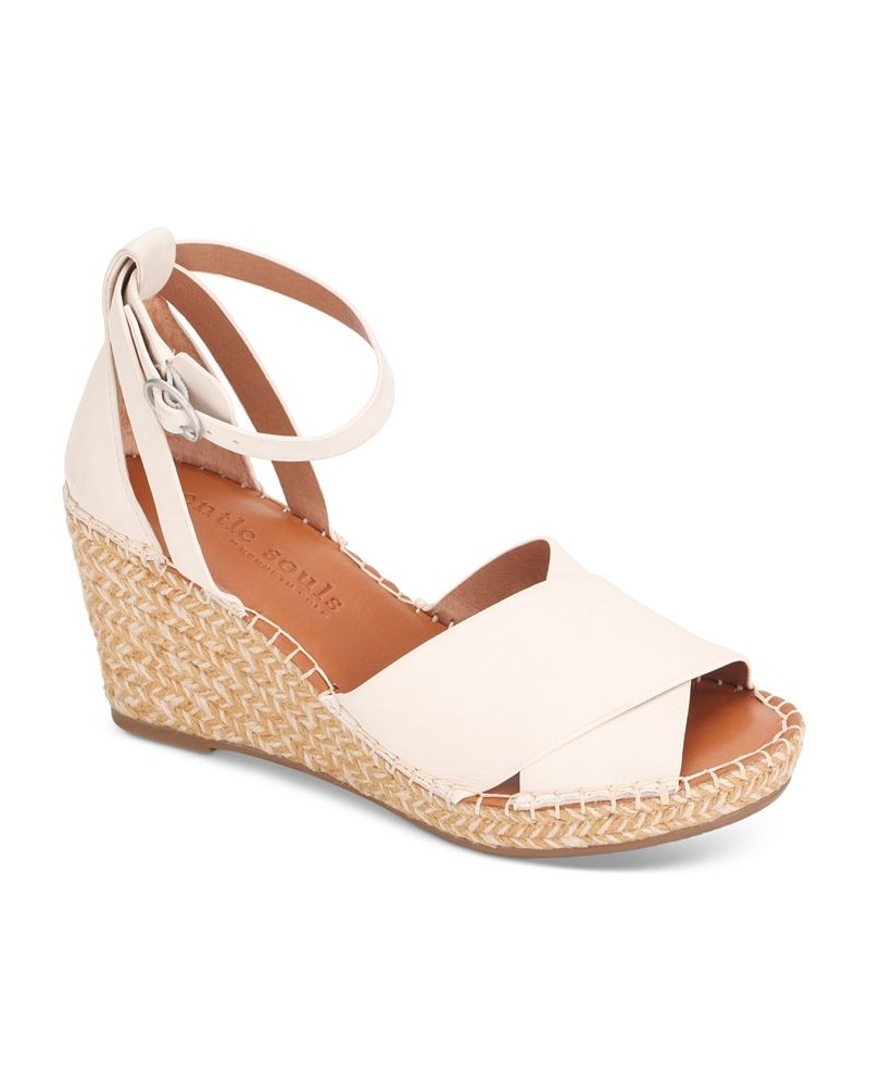 Women's Charli Ankle-Strap Espadrille Wedge Sandals PD01 $50.76 Shoes