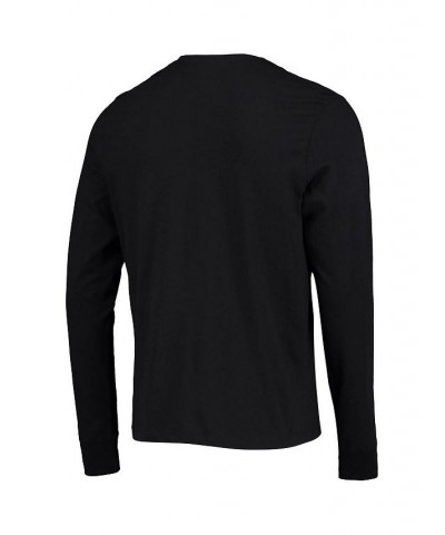 Men's '47 Black Arizona Cardinals Shadow Super Rival Long Sleeve T-shirt $13.44 T-Shirts