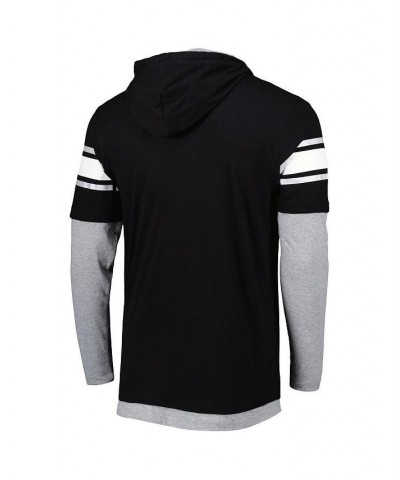 Men's Black Las Vegas Raiders Long Sleeve Hoodie T-shirt $22.95 T-Shirts