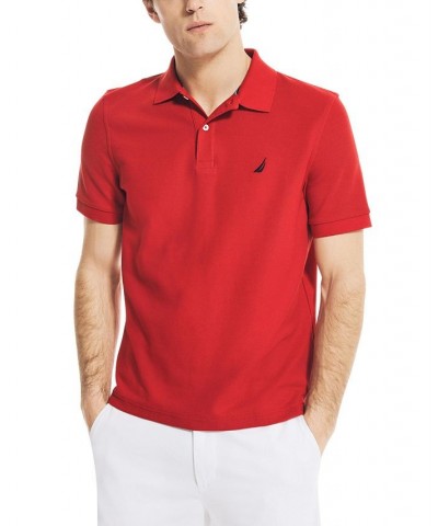 Men's Sustainably Crafted Classic-Fit Deck Polo Shirt PD07 $32.99 Polo Shirts